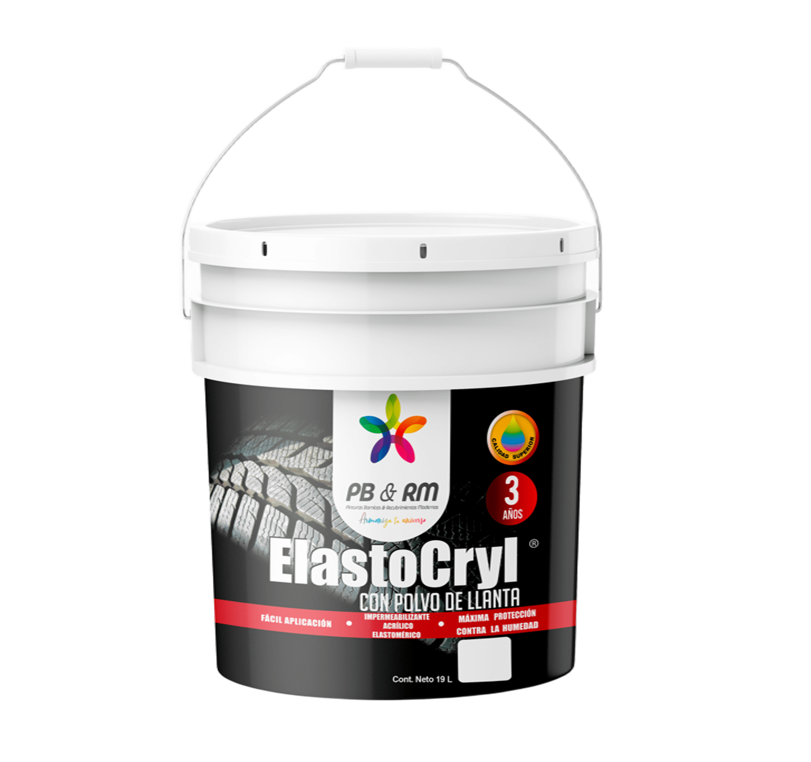 Elastocryl con llanta 3 años